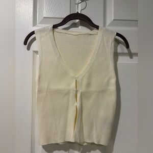 Shein ribbed sweater vest